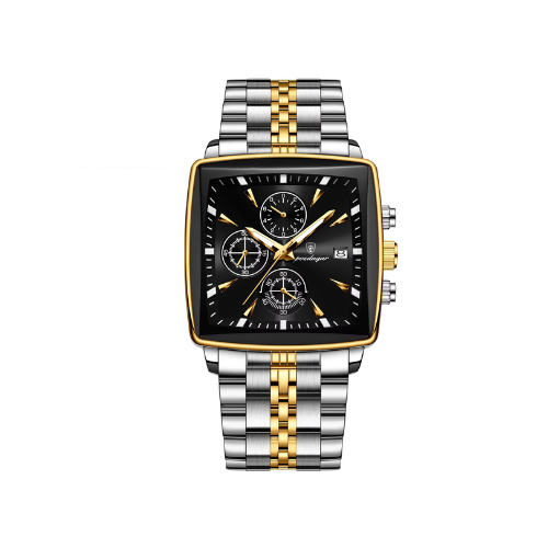 Sleek Comfort Luxury Square Men's Watch