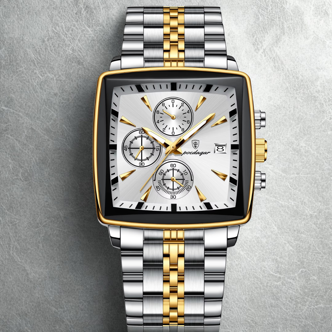 Sleek Comfort Luxury Square Men's Watch
