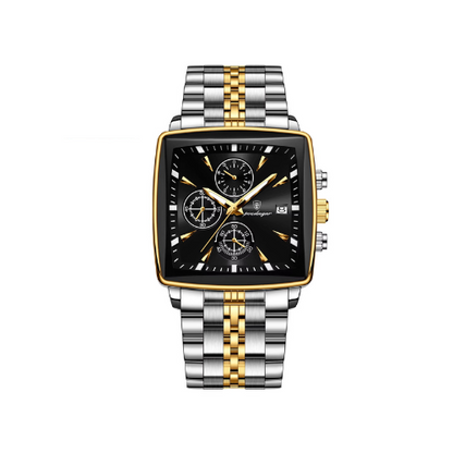 Sleek Comfort Luxury Square Men's Watch