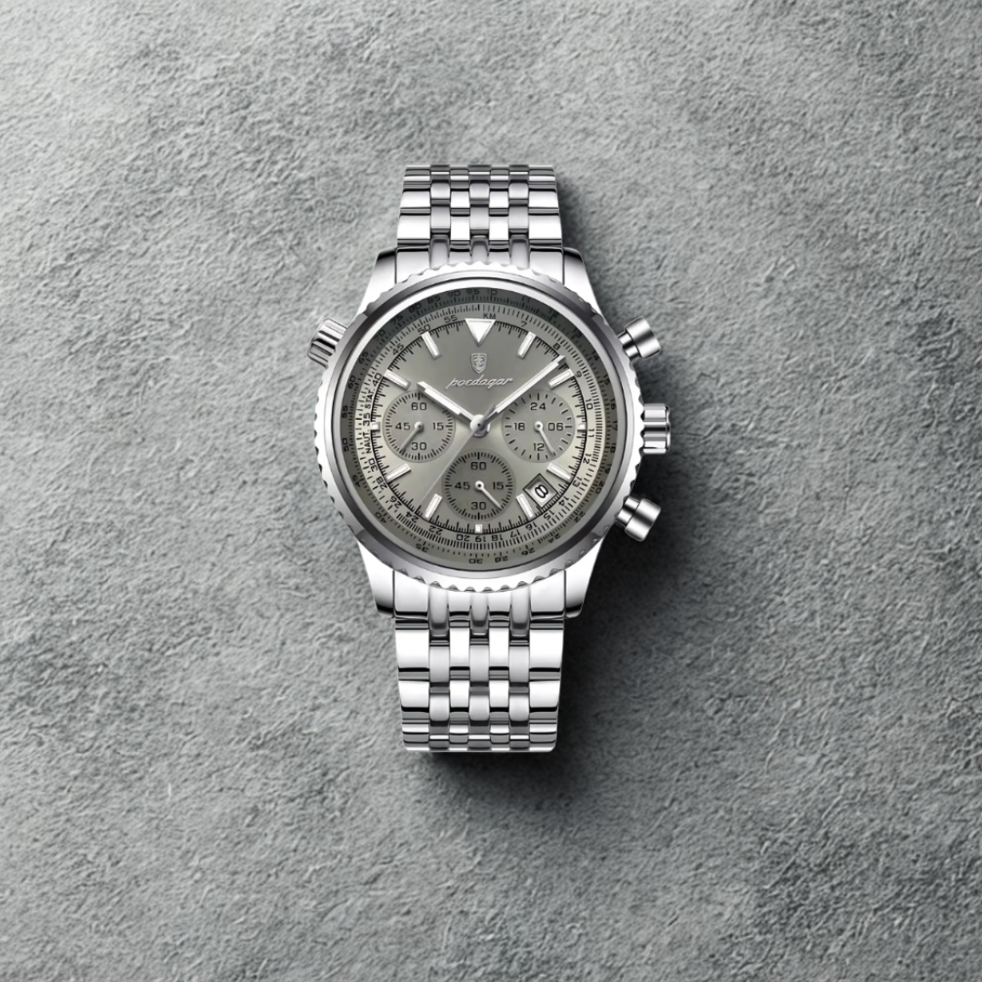 Luxury Military Men's Watch With Elite Timekeeping Accuracy
