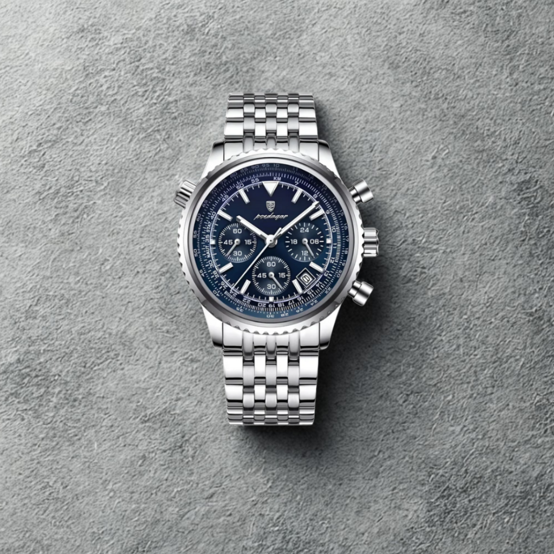 Luxury Military Men's Watch With Elite Timekeeping Accuracy