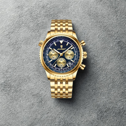 Luxury Military Men's Watch With Elite Timekeeping Accuracy