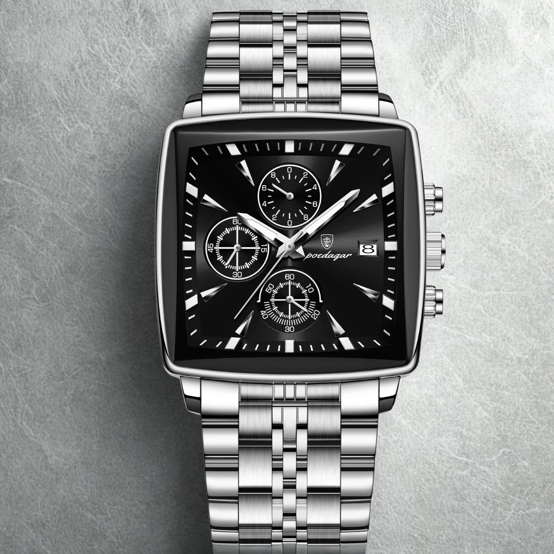 Sleek Comfort Luxury Square Men's Watch