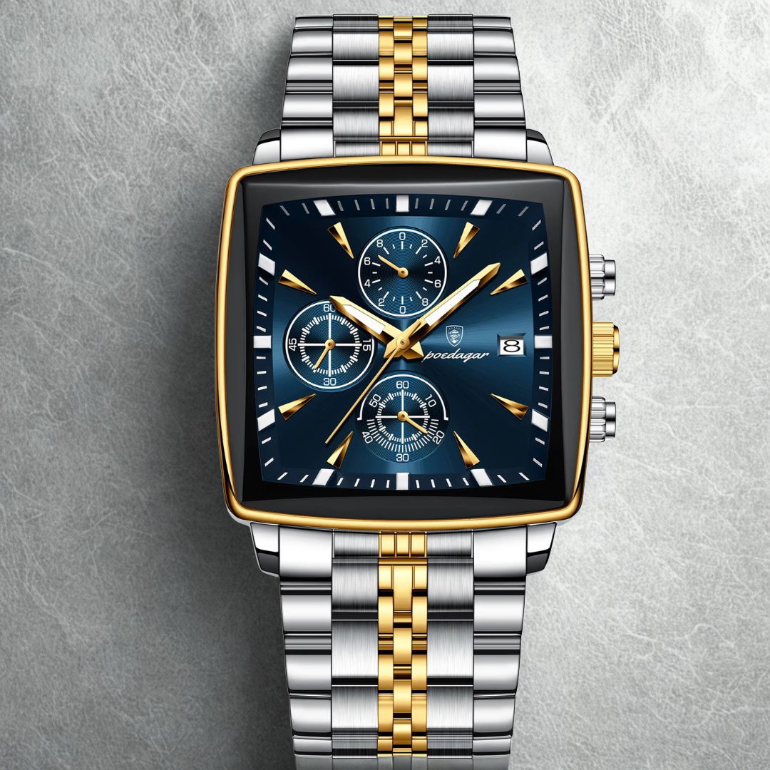 Sleek Comfort Luxury Square Men's Watch