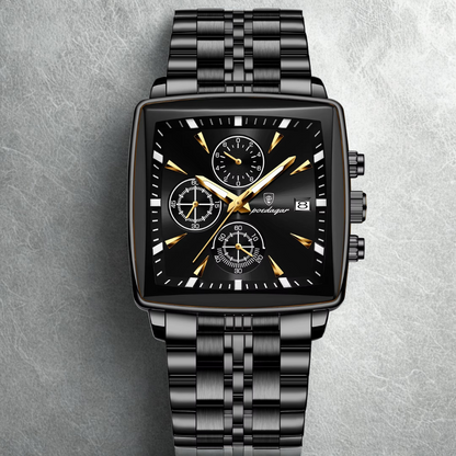 Sleek Comfort Luxury Square Men's Watch