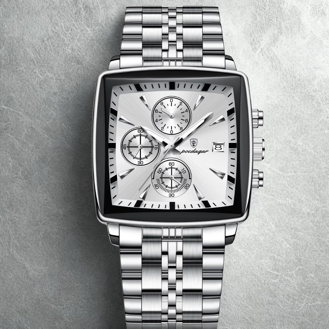 Sleek Comfort Luxury Square Men's Watch