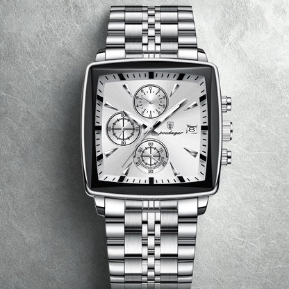 Sleek Comfort Luxury Square Men's Watch