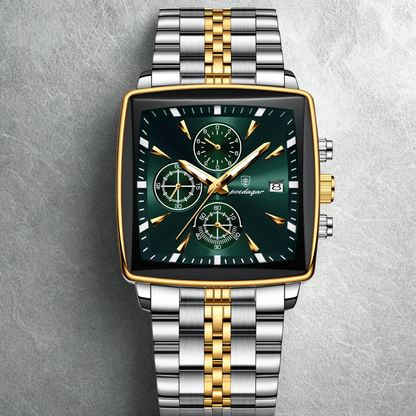 Sleek Comfort Luxury Square Men's Watch
